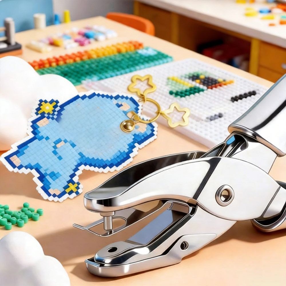 New Metal Perler Beads Hole Pu - огляд і ціна Paper Punch 3 Hole