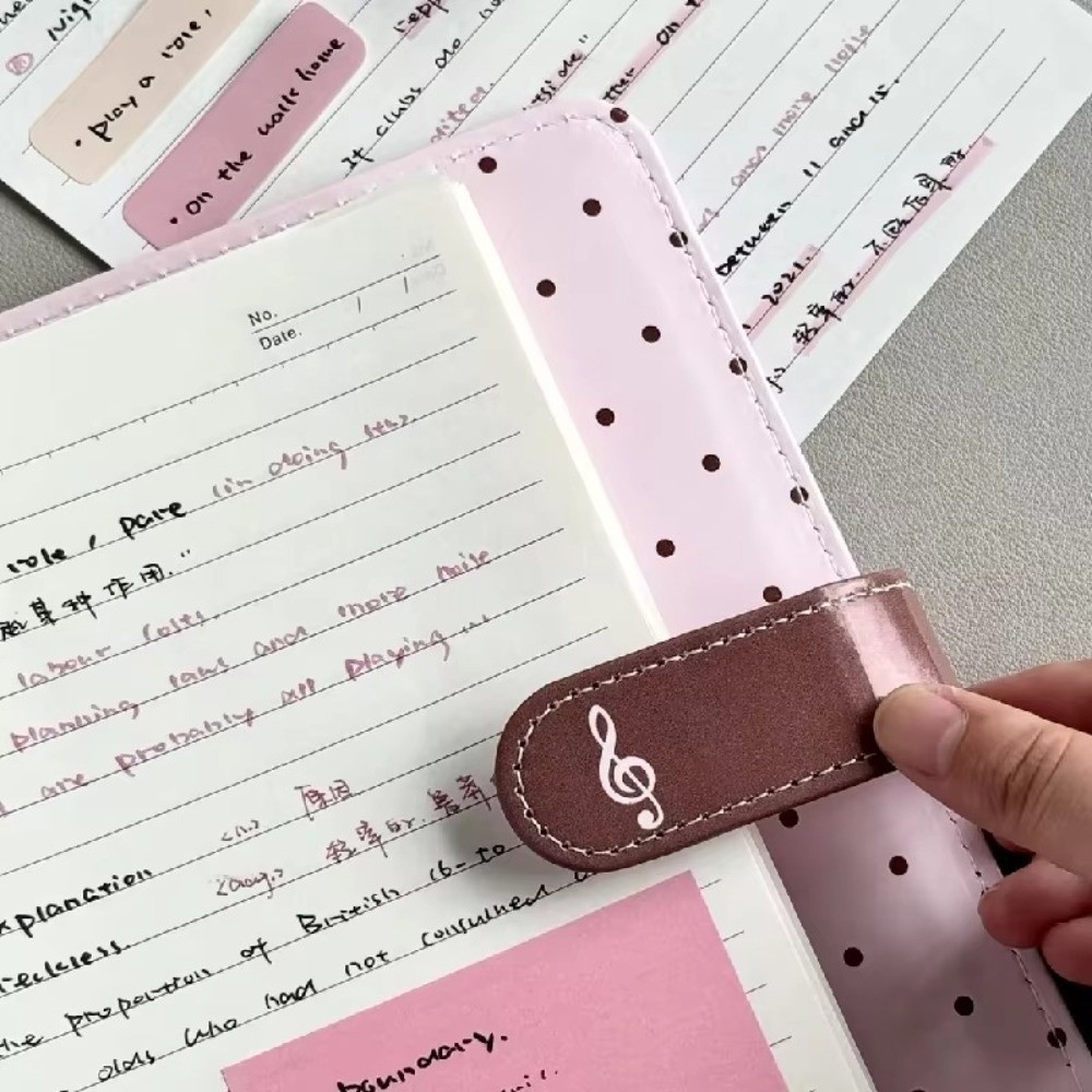 Polka Dot Piano Binder Noteboo - огляд і ціна Notebook Dotted A5