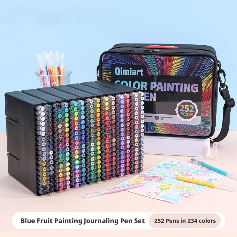 252Pcs 234 Colors Fine Tip Gel - огляд і ціна Whiteboard Marker Set