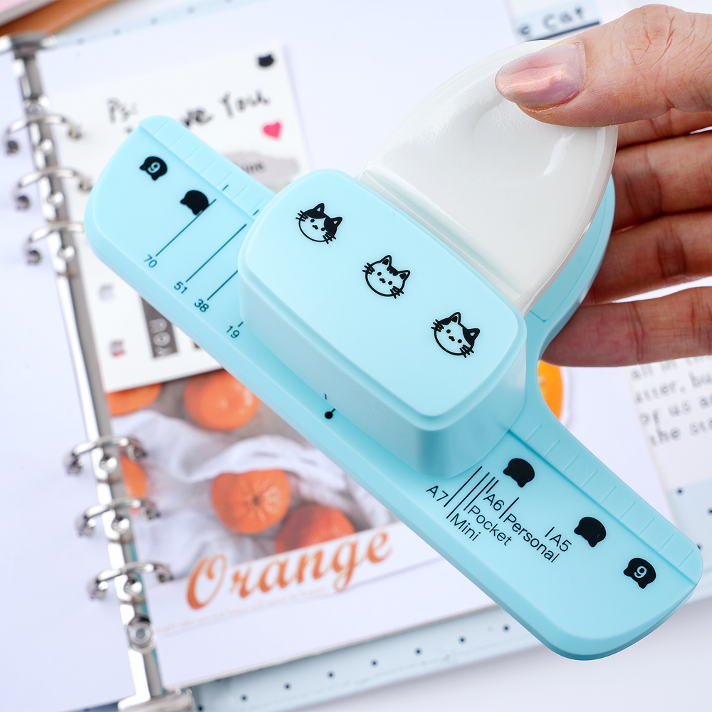 Cat Head 3-Hole Binder Punch w - огляд і ціна Paper Punch 3 Hole