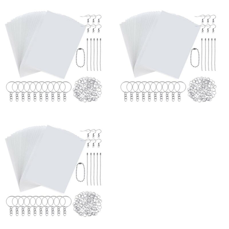 3 Set Shrinky Art Paper Heat S - огляд і ціна Paper Punch 3 Hole