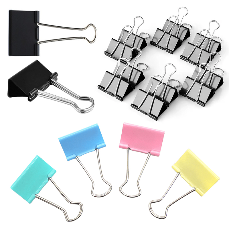 10PCS 25mm Size Metal Binder C - огляд і ціна Supply Of Office Stationery