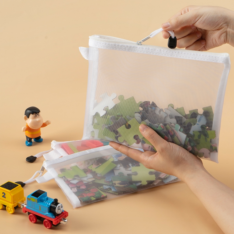 1-30 PCS Mesh Zipper File Bag  - огляд і ціна Portfolio Folder Zip