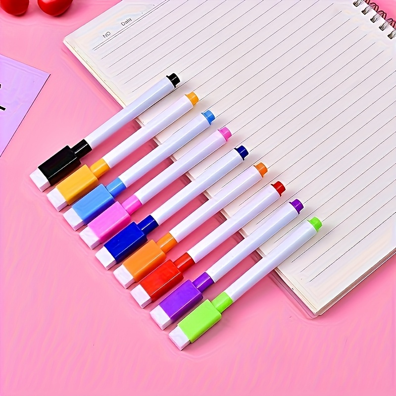 8Pcs Dust-Free Dry Erase White - огляд і ціна Whiteboard Marker Set