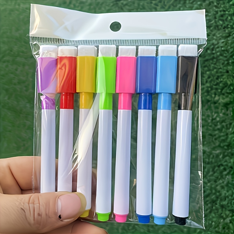 8Pcs Dust-Free Dry Erase White - огляд і ціна Whiteboard Marker Set