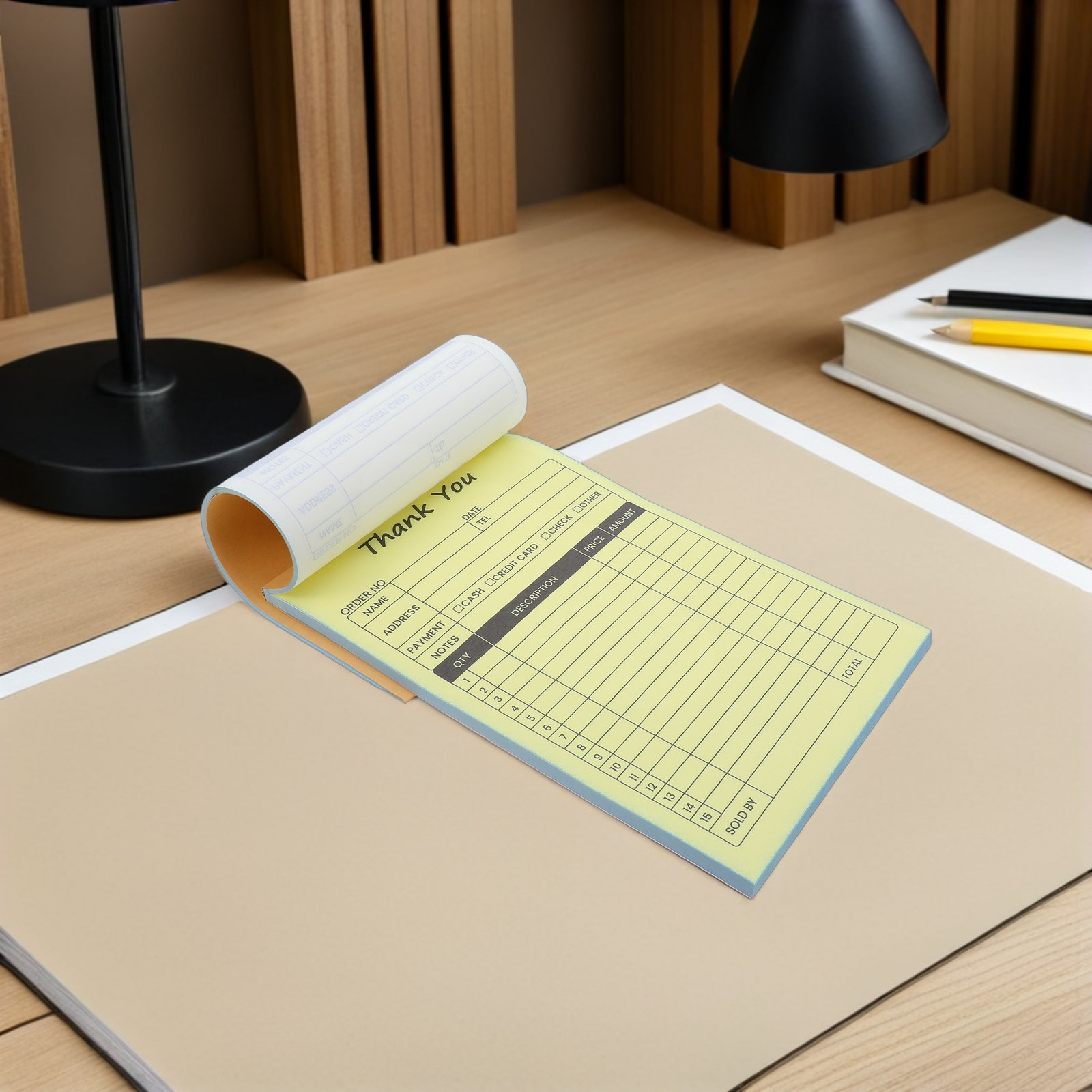 2Pcs Order Invoice Receipt Boo - огляд і ціна Carbon Copy Book